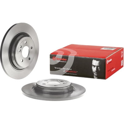 Rear Disc Brake Rotor by BREMBO - 08.7607.11 (1 Qty) pa25