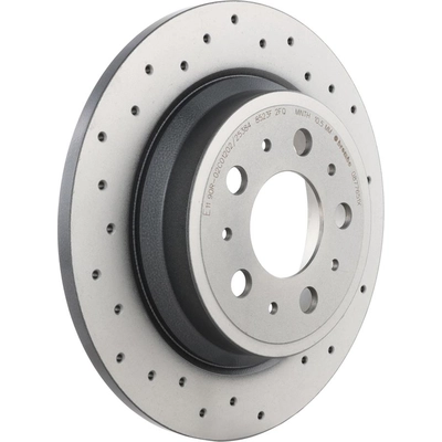Rear Disc Brake Rotor by BREMBO - 08.7765.1X (1 Qty) pa1