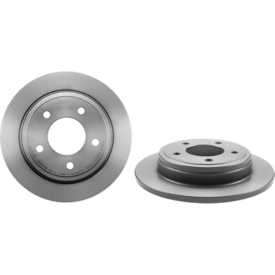 Rear Disc Brake Rotor by BREMBO - 08.8457.81 (1 Qty) pa1