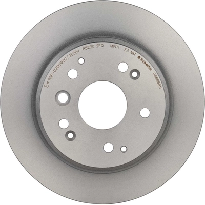 Rear Disc Brake Rotor by BREMBO - 08.8868.11 (1 Qty) pa25