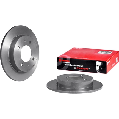 Rear Disc Brake Rotor by BREMBO - 08.9081.11 (1 Qty) pa1