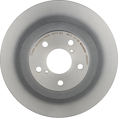 Rear Disc Brake Rotor by BREMBO - 08.9093.11 (1 Qty) pa2
