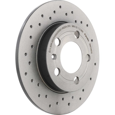 Rear Disc Brake Rotor by BREMBO - 08.9148.1X (1 Qty) pa1
