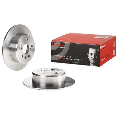 Rear Disc Brake Rotor by BREMBO - 08.9179.10 (1 Qty) pa4