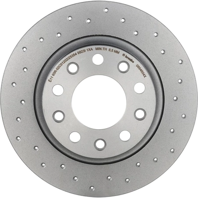 Rear Disc Brake Rotor by BREMBO - 08.9460.4X (1 Qty) pa2
