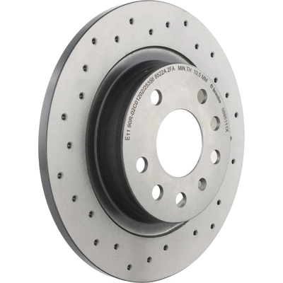 Rear Disc Brake Rotor by BREMBO - 08.9511.1X (1 Qty) pa1