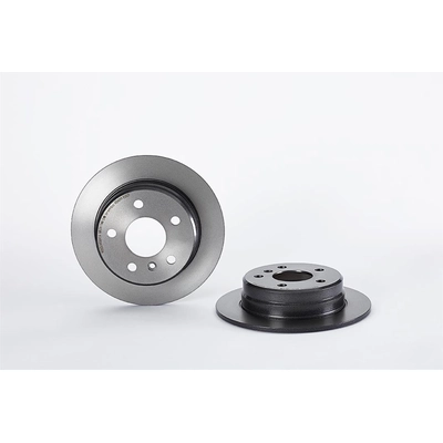 Rear Disc Brake Rotor by BREMBO - 08.9580.11 (1 Qty) pa1