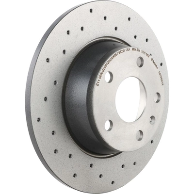 Rear Disc Brake Rotor by BREMBO - 08.9769.1X (1 Qty) pa25