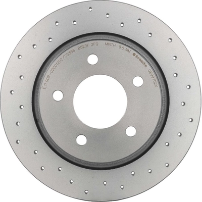 Rear Disc Brake Rotor by BREMBO - 08.9975.2X (1 Qty) pa2