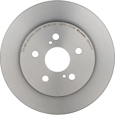 Rear Disc Brake Rotor by BREMBO - 08.A534.31 (1 Qty) pa2