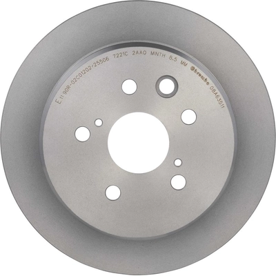 Rear Disc Brake Rotor by BREMBO - 08.A635.11 (1 Qty) pa26