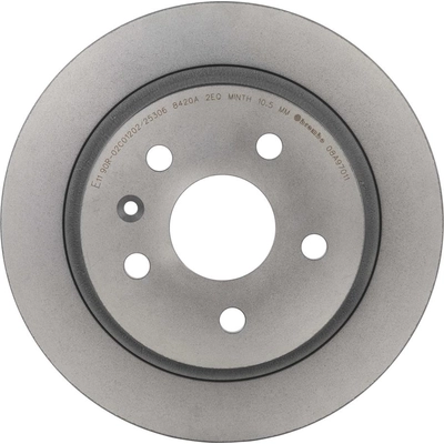 Rear Disc Brake Rotor by BREMBO - 08.A970.11 (1 Qty) pa2