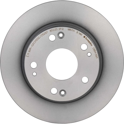 Rear Disc Brake Rotor by BREMBO - 08.B439.11 (1 Qty) pa26