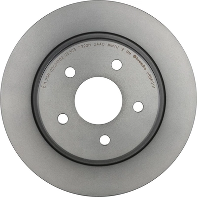Rear Disc Brake Rotor by BREMBO - 08.B601.11 (1 Qty) pa26