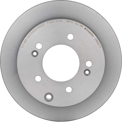 Rear Disc Brake Rotor by BREMBO - 08.B667.11 (1 Qty) pa26