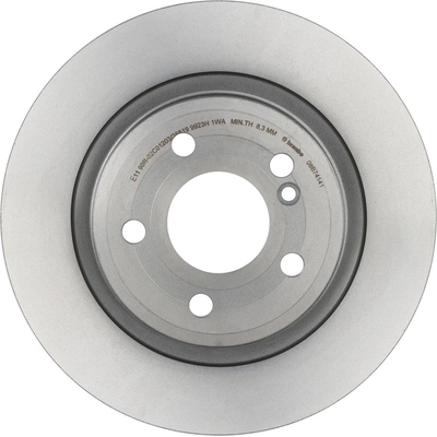 Rear Disc Brake Rotor by BREMBO - 08.B741.41 (1 Qty) pa26