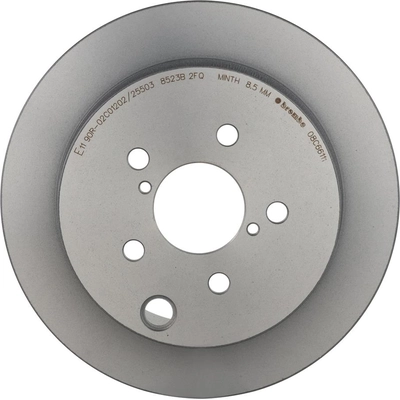 Rear Disc Brake Rotor by BREMBO - 08.C661.11 (1 Qty) pa26