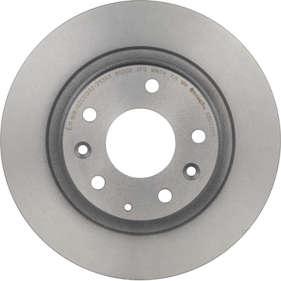 Rear Disc Brake Rotor by BREMBO - 08.D222.11 (1 Qty) pa2