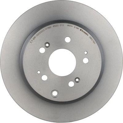 Rear Disc Brake Rotor by BREMBO - 08.D278.11 (1 Qty) pa26
