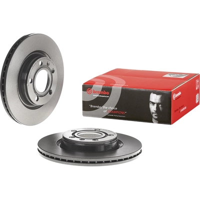 Rear Disc Brake Rotor by BREMBO - 09.7196.11 (1 Qty) pa1