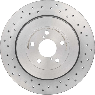 Rear Disc Brake Rotor by BREMBO - 09.7813.1X (1 Qty) pa2