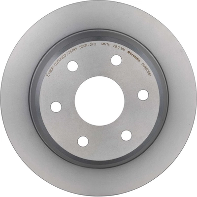 Rear Disc Brake Rotor by BREMBO - 09.8608.81 (1 Qty) pa2