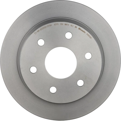 Rear Disc Brake Rotor by BREMBO - 09.8810.81 (1 Qty) pa2