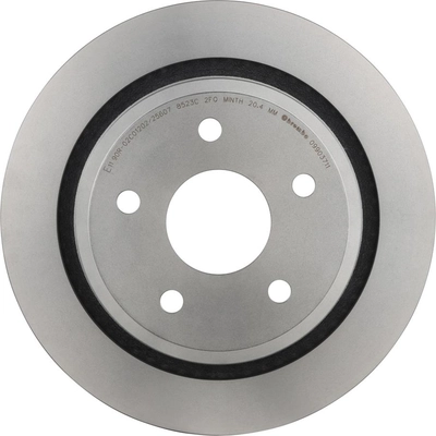 Rear Disc Brake Rotor by BREMBO - 09.9037.11 (1 Qty) pa2