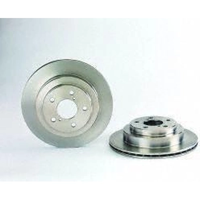 Rear Disc Brake Rotor by BREMBO - 09.9147.10 (1 Qty) pa4