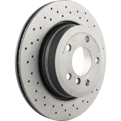 Rear Disc Brake Rotor by BREMBO - 09.9573.1X (1 Qty) pa1