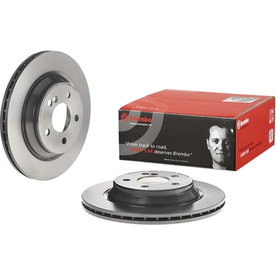 Rear Disc Brake Rotor by BREMBO - 09.9738.11 (1 Qty) pa1