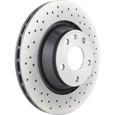 Rear Disc Brake Rotor by BREMBO - 09.9768.1X (1 Qty) pa25