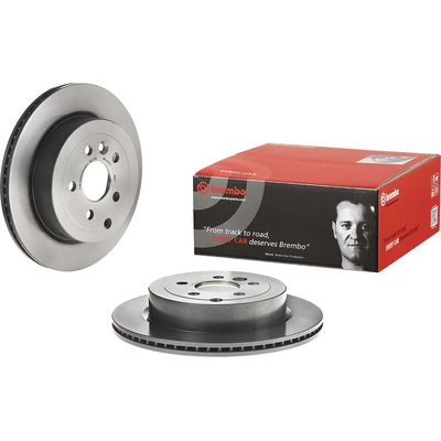 Rear Disc Brake Rotor by BREMBO - 09.9914.11 (1 Qty) pa25
