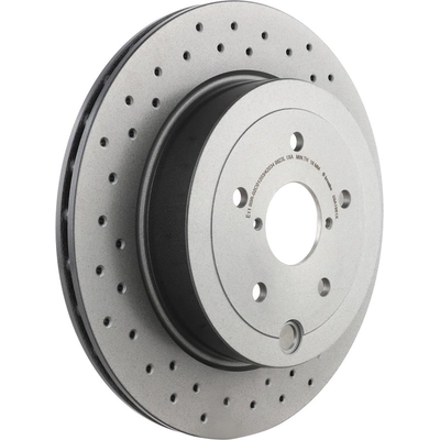 Rear Disc Brake Rotor by BREMBO - 09.A198.1X (1 Qty) pa1