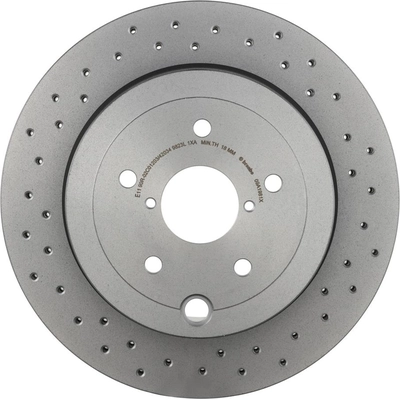 Rear Disc Brake Rotor by BREMBO - 09.A198.1X (1 Qty) pa2