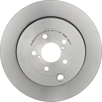 Rear Disc Brake Rotor by BREMBO - 09.A198.21 (1 Qty) pa26