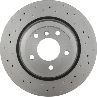 Rear Disc Brake Rotor by BREMBO - 09.A270.1X (1 Qty) pa2