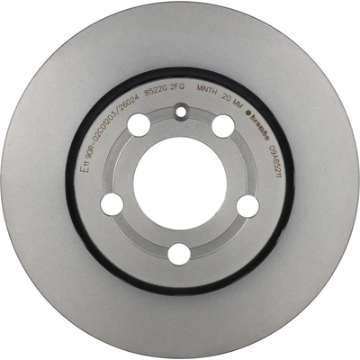 Rear Disc Brake Rotor by BREMBO - 09.A652.11 (1 Qty) pa26