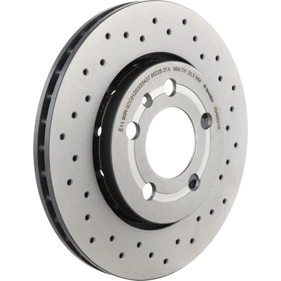 Rear Disc Brake Rotor by BREMBO - 09.A652.1X (1 Qty) pa1