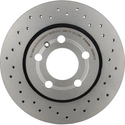 Rear Disc Brake Rotor by BREMBO - 09.A652.1X (1 Qty) pa2