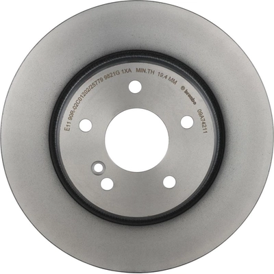 Rear Disc Brake Rotor by BREMBO - 09.A742.11 (1 Qty) pa2
