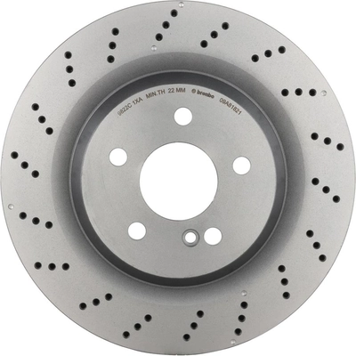 Rear Disc Brake Rotor by BREMBO - 09.A818.21 (1 Qty) pa26