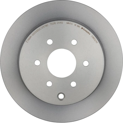 Rear Disc Brake Rotor by BREMBO - 09.B521.11 (1 Qty) pa2