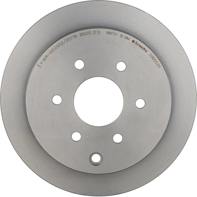 Rear Disc Brake Rotor by BREMBO - 09.B553.11 (1 Qty) pa26