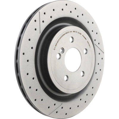 Rear Disc Brake Rotor by BREMBO - 09.B788.11 (1 Qty) pa25