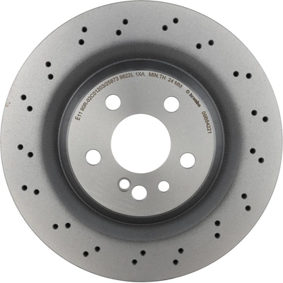 Rear Disc Brake Rotor by BREMBO - 09.B842.21 (1 Qty) pa26
