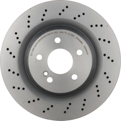 Rear Disc Brake Rotor by BREMBO - 09.B842.41 (1 Qty) pa26