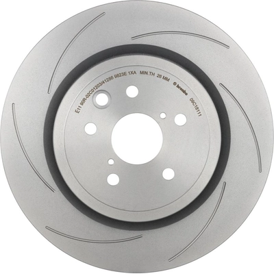 Rear Disc Brake Rotor by BREMBO - 09.C181.11 (1 Qty) pa2