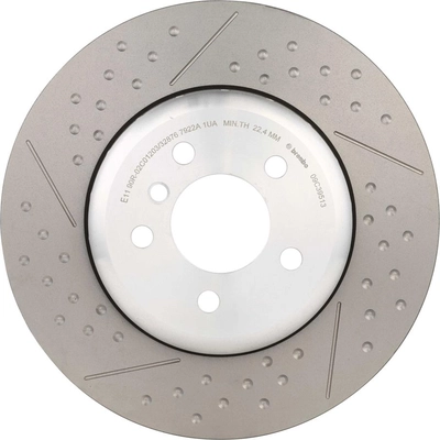 Rear Disc Brake Rotor by BREMBO - 09.C395.13 (1 Qty) pa26