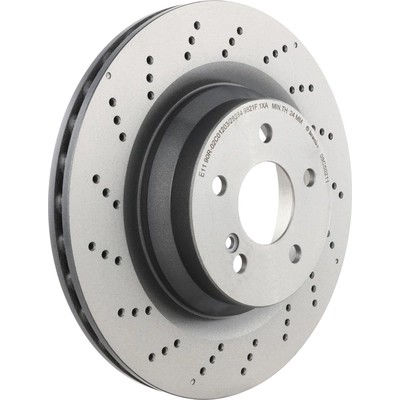 Rear Disc Brake Rotor by BREMBO - 09.C502.11 (1 Qty) pa25